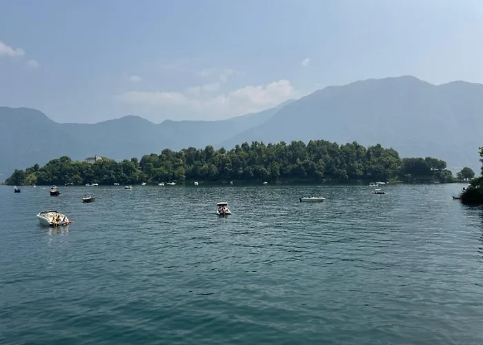 Anna Enchanting View On Isola Comacina 빌라 오수키오